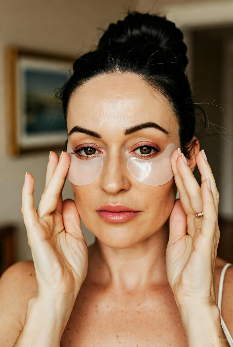 Patchs yeux à l’aloe vera e colagène da Velura Beauté