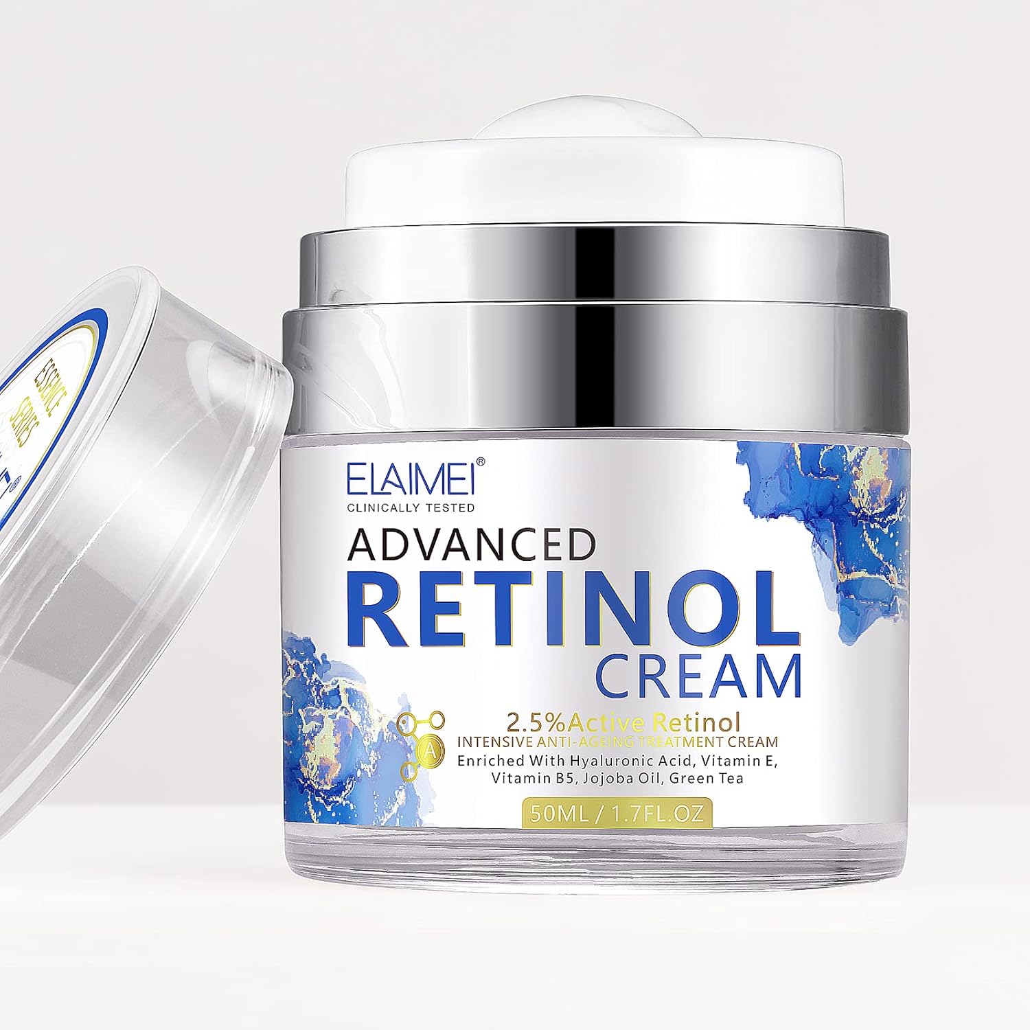 Crème Visage Anti-Âge Rétinol & Acide Hyaluronique