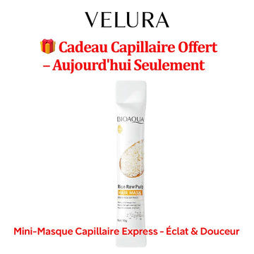 Mini-Masque Capillaire Express – Éclat & Douceur Velura
