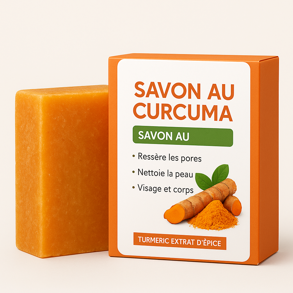 Savon Éclat Curcuma